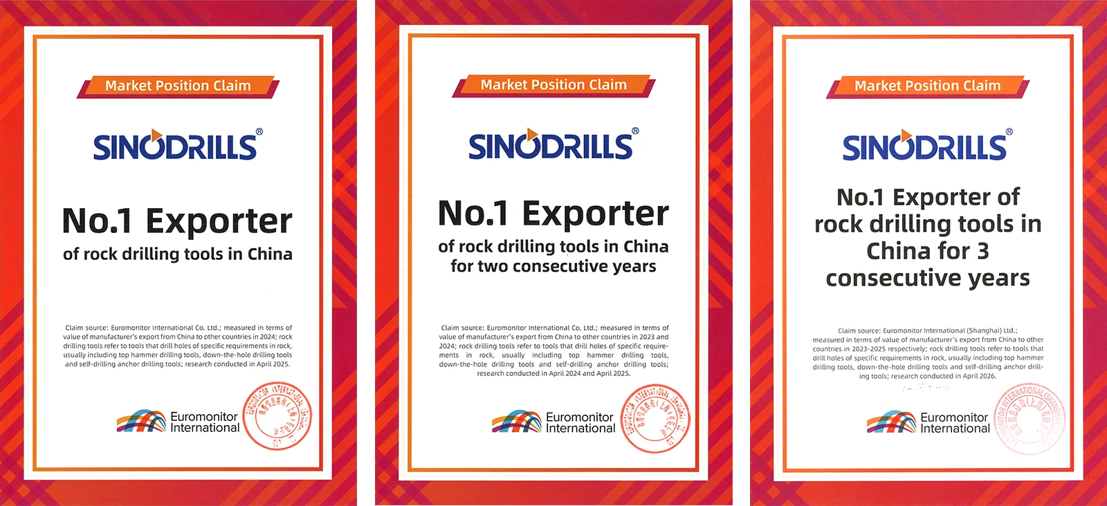 SINODRILLS-Market-Position-Claim-by-Euromonitor